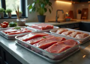 Процесс правильной разморозки мяса и рыбы на кухне с использованием современных способов